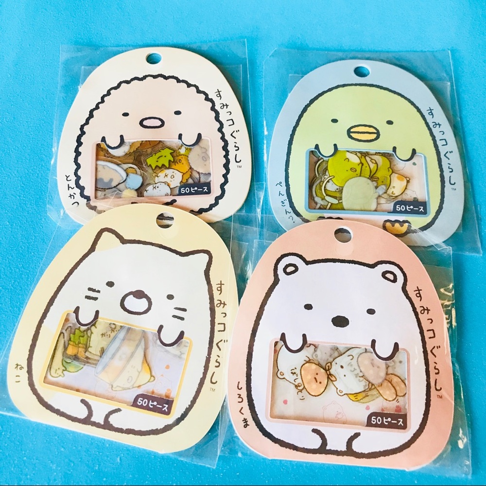 Kawaii Sumikko Gurashi Sticker Bundle